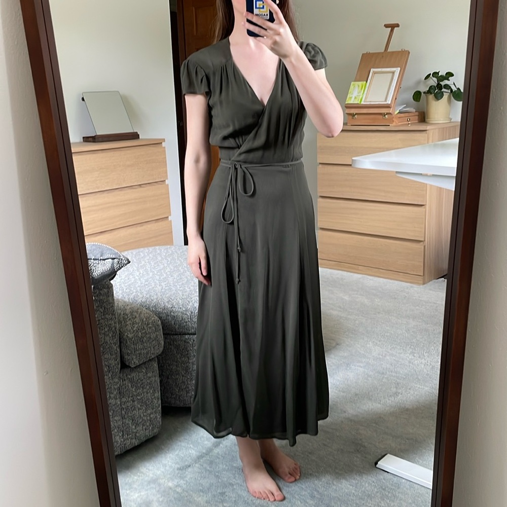 Reformation Midi Dress size S